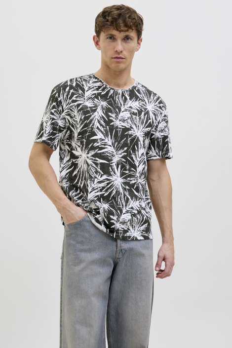 Jack & Jones jjebryan aop tee s/s o-neck noos